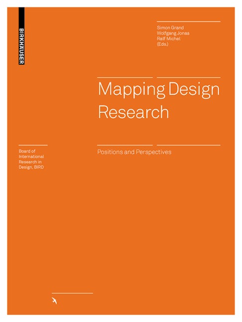 Book cover image for Mapping Design Research ISBN: 9783034607162